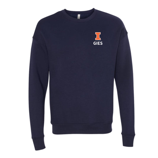 Gies College of Business: Unisex Fleece Crewneck Sweatshirt
