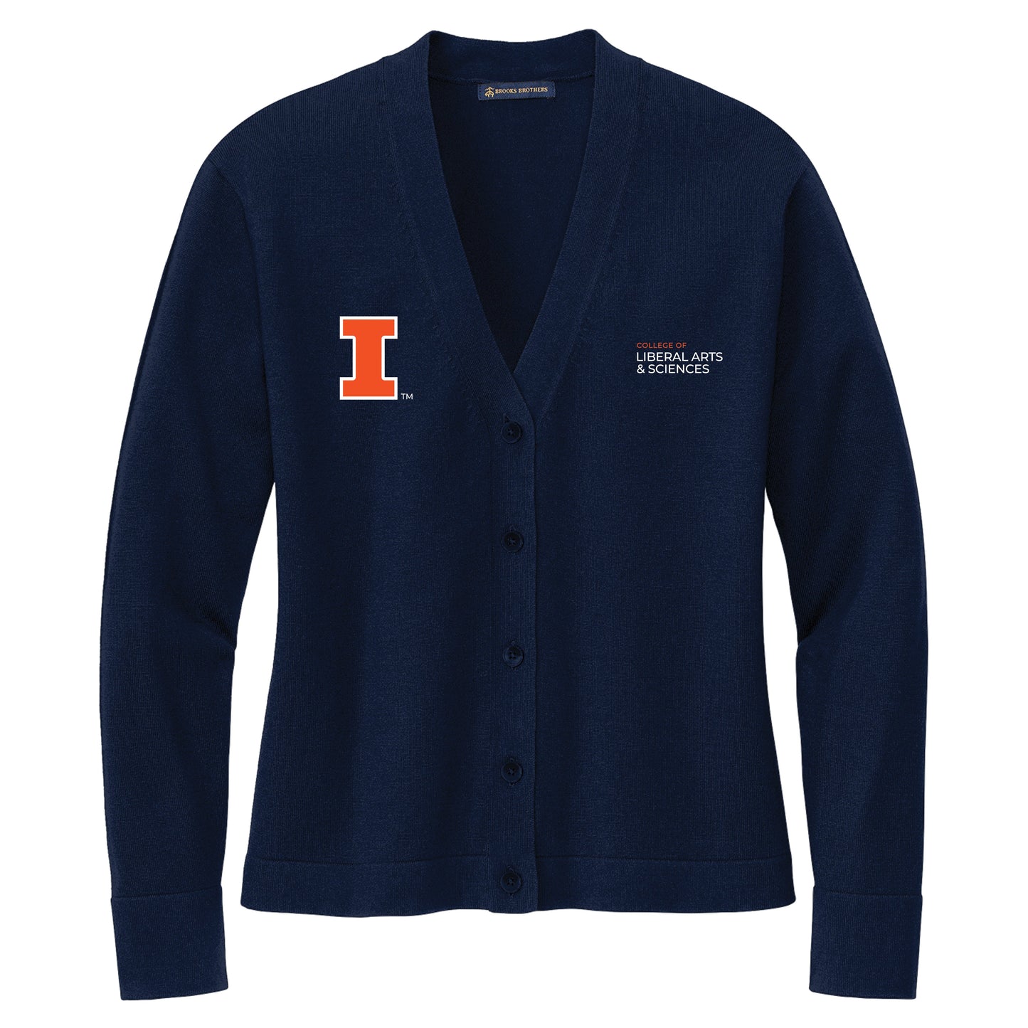 UIUC LAS: Ladies Brooks Brothers® Cardigan
