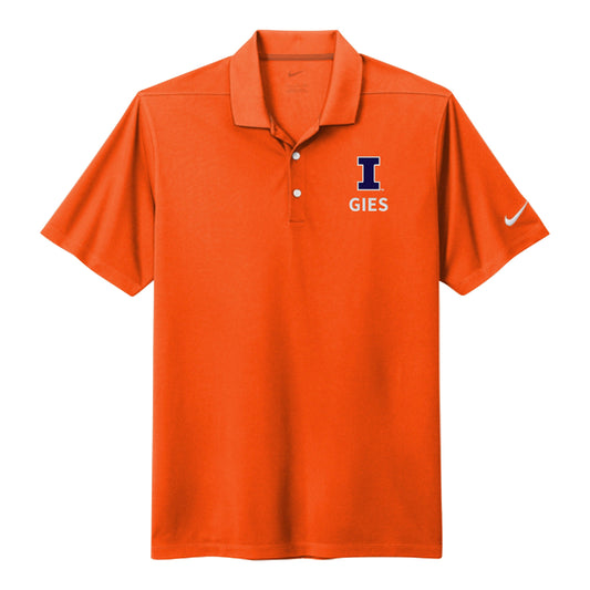 Gies: Nike Men's Dri-Fit Micro Pique 2.0 Orange Polo